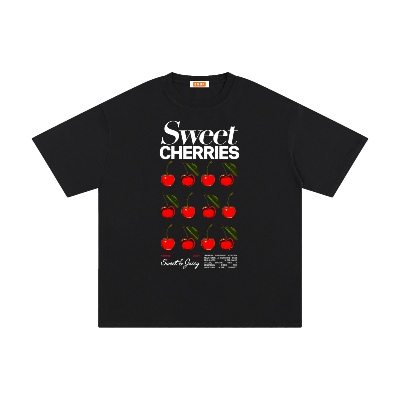 ENUF CHERRIES GRAPHIC TEE