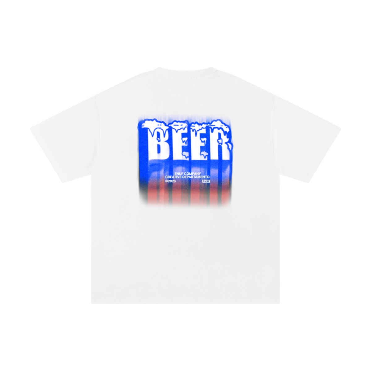ENUF BEER GRAPHIC TEE