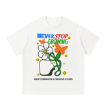 ENUF NEVER STOP GROWING TEE