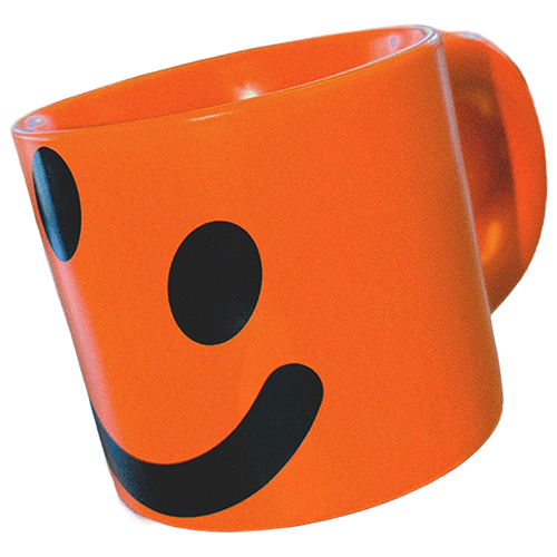 ORANGE BOLDFACE MUG