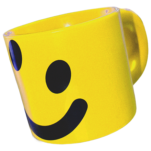 YELLOW BOLDFACE MUG