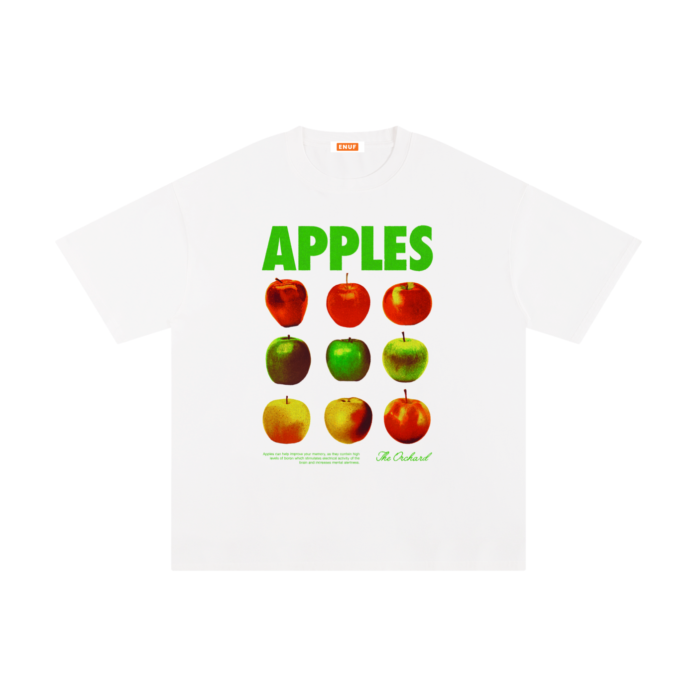 ENUF APPLES GRAPHIC TEE